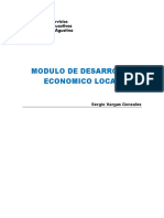 Modulo de Desarrollo Economico Local DEL, Sergio Vargas PDF