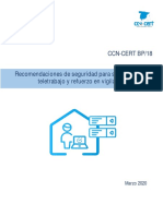 CCN-CERT - BP-18 Recomendaciones para Teletrabaj