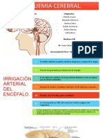 Isquemia Cerebral.