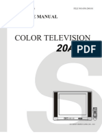 Color Television: Service Manual