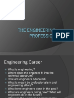 The Engineering Profession