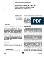 Fermentacion Acetobutilica (Abe) PDF