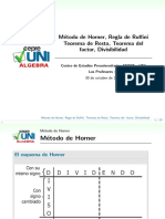 Álgebra CepreUni - Sesión 9.2 (División Algebraica) PDF