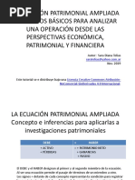 La Ecuacion Patrimonial Ampliada. Conceptos Basicos PDF