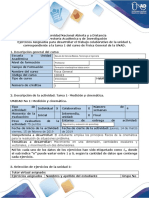 Ejercicios y Formato Tarea - 1