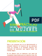 Buenas Prácticas de Inclusión Laboral en Mujeres Trans 