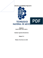 Reporte: Empresa, Clasificacion, Tipos, Funciones y Valores Insitucionales.