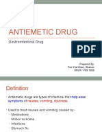 Antiemetic Drug - Presentation