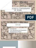 Ancient Rome Topography and Archeology