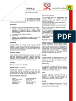 Conplast WP 421 PDF