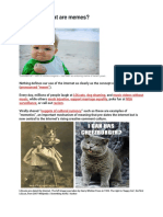 4B - What Are Memes PDF