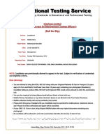 National Testing Service - PDF