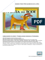 Sequência de Atividades Do Livro A Boda Do Bode