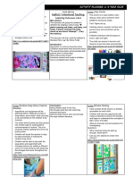 Activity Planner Colour Light and Sight