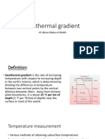 Geothermal Gradient