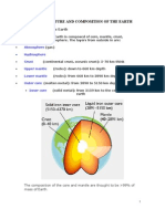 Structure and Composition of The Earth