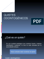 Quistes Odontogénicos MPB PDF