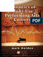 Acoustic of Multi Use Performing Arts Centers PDF