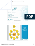 TOGAF V91 Sample Catalogs Matrics Diagrams v3