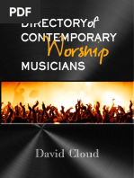 Directory of Contemporary Worship Musicians