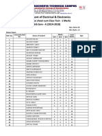 6th Class Test - 1