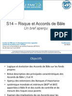 S14 - Mesures Du Risque Et Les Accords de Bâle