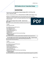 DBMS/RDBMS Database Server Connection Strings