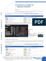 ES Instrucciones de Conexión de Adaptador EasyCAN