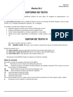 Práctica 2 - Editores de Texto