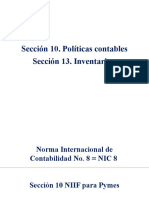 Laminas Sección 10 y 13 NIIF para PYMES