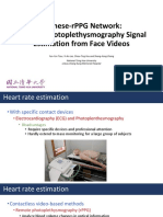 Siamese-rPPG Network: Remote Photoplethysmography Signal Estimation From Face Videos