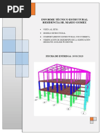 Informe Estructural Pushover