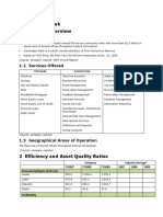 Farmington Bank 1 Company Overview: 1.1 Description