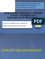 Mortalidad Peri-Natal e Infantil