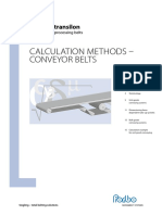 Calculation Methods - Conveyor Belts