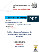 Reglamento de Autotransporte Federal y Servicios Auxiliares