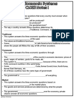 LA Economic Systems Worksheets Edited