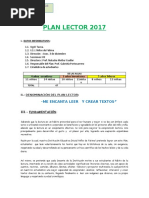 Plan Lector Niños de Fatima