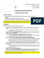 6° ED - FISICA Guía para Trabajo en Casa Prof. Jorge Coloma