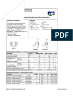 AO4606 Complementary Enhancement Mode Field Effect Transistor