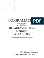 Programacion 2ºingl