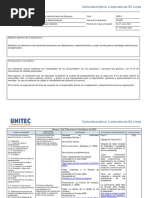 Carta Descriptiva Adquisiciones y Abastecimientos - BRC