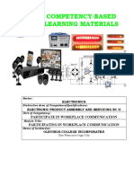 1 Yoyoy 1 CBLM BASIC - PARTICIPATING IN WORKPLACE COMMUNICATION