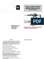 HK g36 Assault Rifle Manual