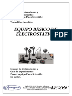 Sistema Básico de Electrostática - Capacitancia