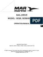 Yanmar sd20 Saildrive Operations PDF