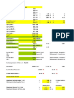 Desing Calculations For Compound Wall