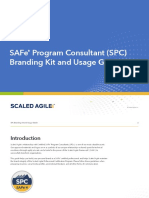 SAFe 4 Program Consultant Cert Usage Guide (4.6) PDF