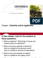 Economics: Elasticity and Its Application