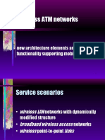 Wireless ATM Networks: New Architecture Elements and Functionality Supporting Mobility
